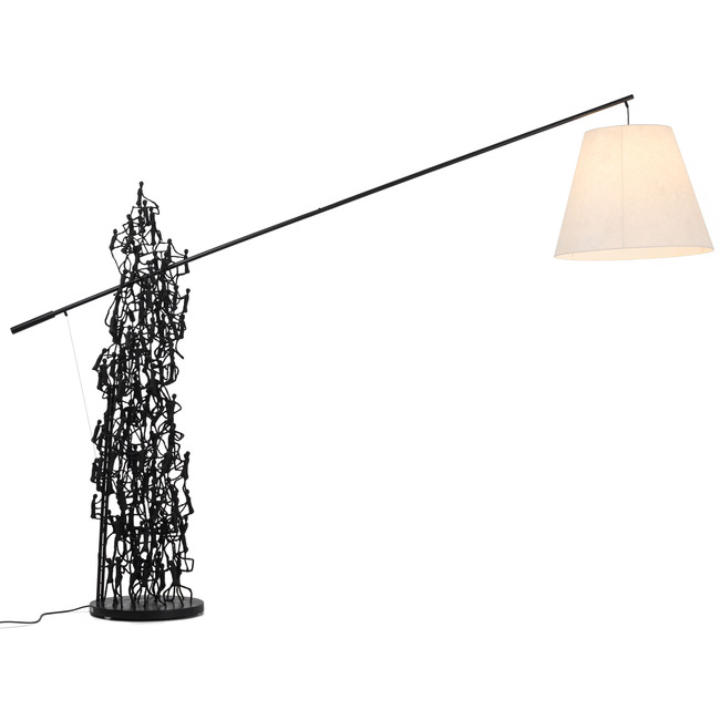 Little People Boomtown Floor Lamp by Kenneth Cobonpue