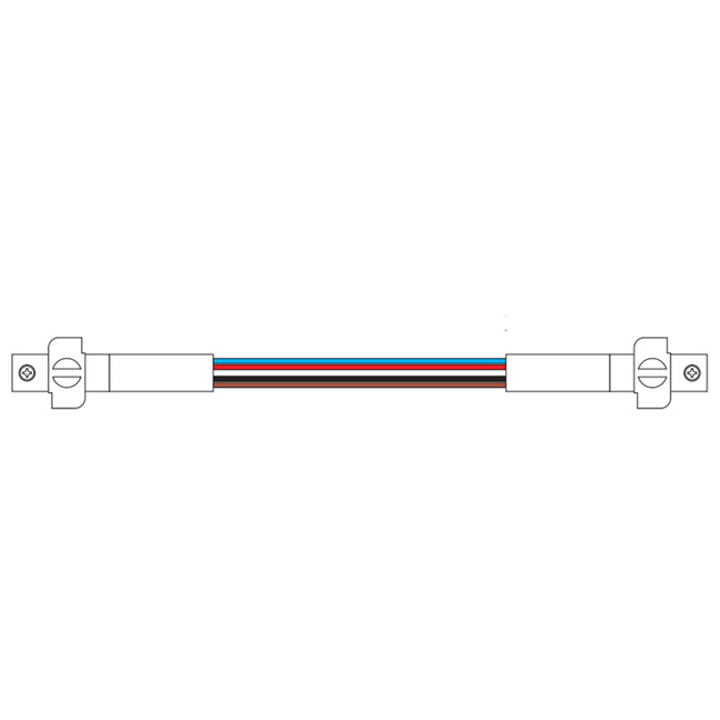 TruTrack Magnetic 2-Circuit Power Jumper by PureEdge Lighting