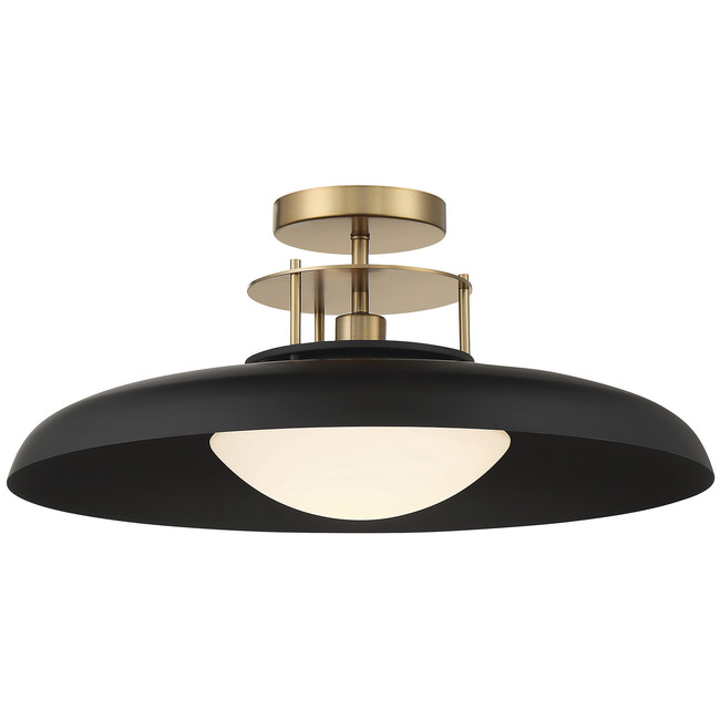 Gavin Semi Flush Ceiling Light by Savoy House