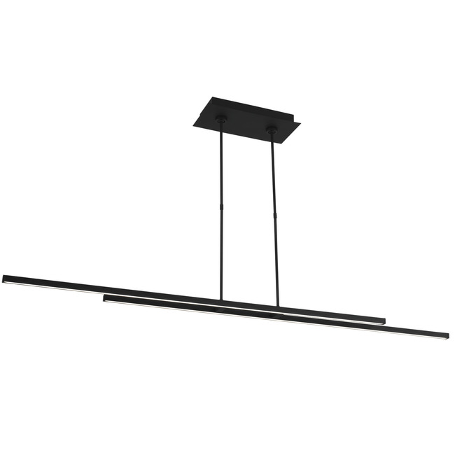Stagger 2 Linear Pendant by Visual Comfort Modern