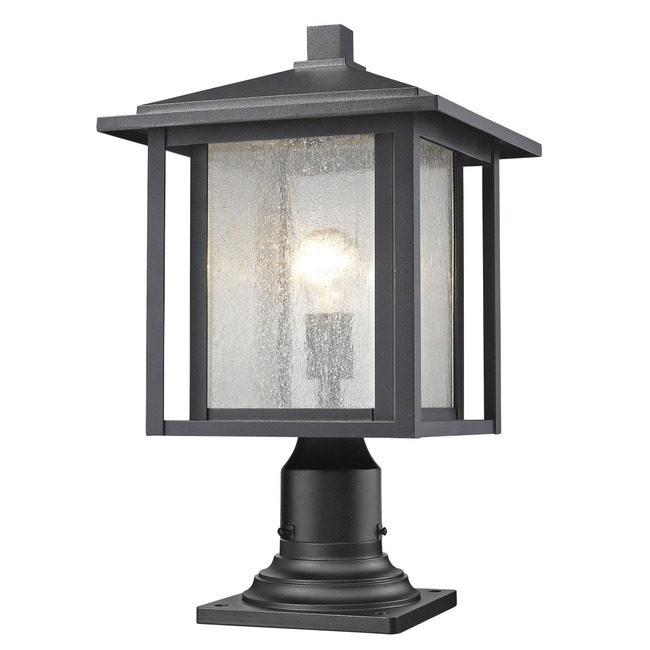 Aspen Outdoor Pier Light with Traditional Base - Open Box by Z-Lite