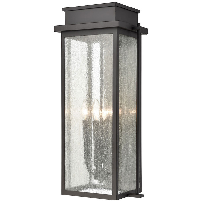 Braddock Outdoor Wall Sconce by Elk Home