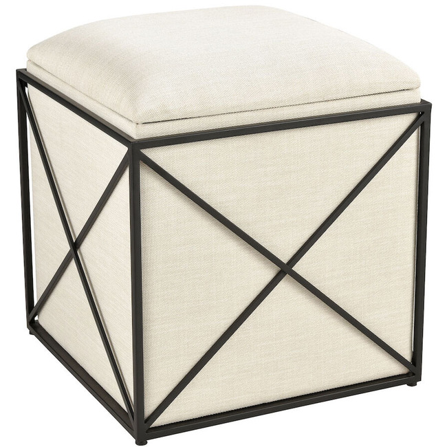 Axel Storage Ottoman by Elk Home