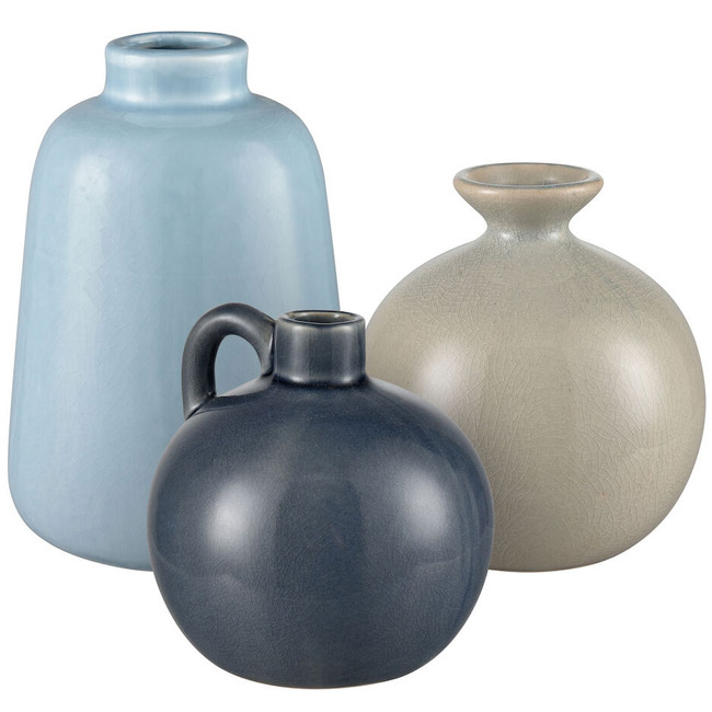 Andra Vase Set of 3 by Elk Home