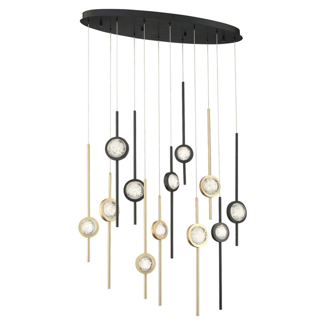 Barletta Oval Chandelier by Eurofase