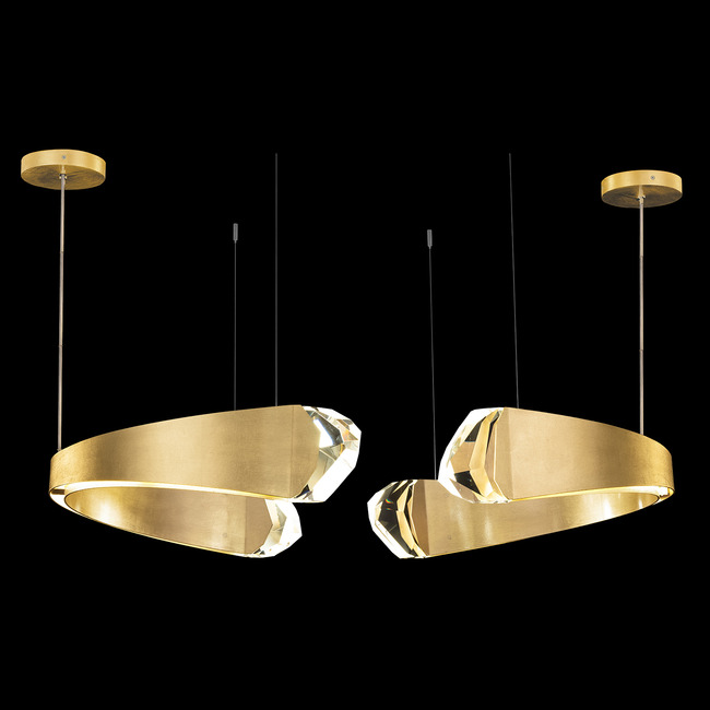 Strata Cuff Pendant by Fine Art Handcrafted Lighting