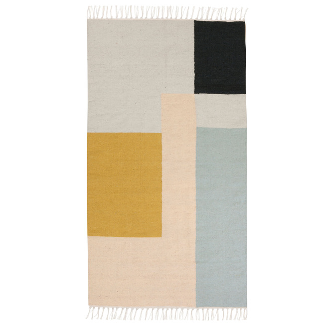 Kelim Squares Area Rug by Ferm Living