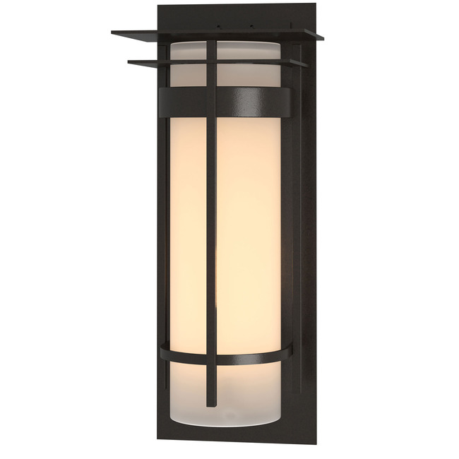 Banded Top Plate Outdoor Wall Sconce by Hubbardton Forge