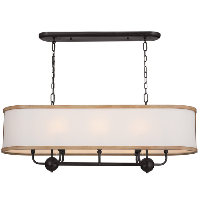 Heddle Linear Chandelier by Kichler