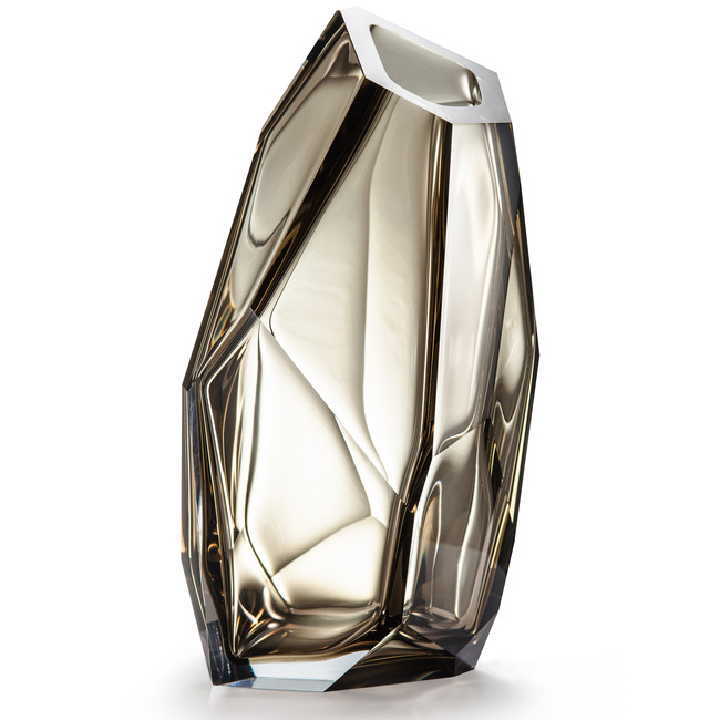 Crystal Rock Vase by Lasvit