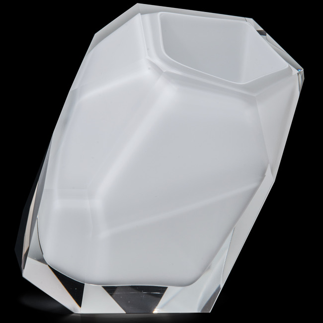 Crystal Rock Vase by Lasvit