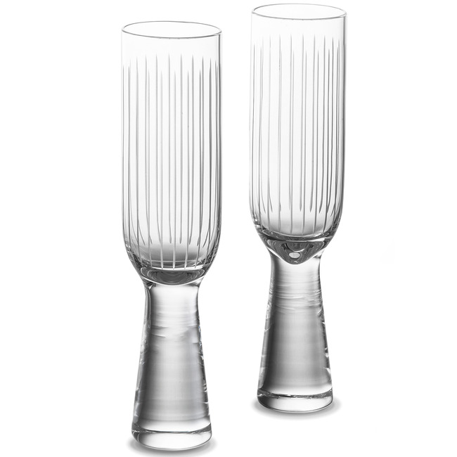 Otto Champagne Glass by Lasvit