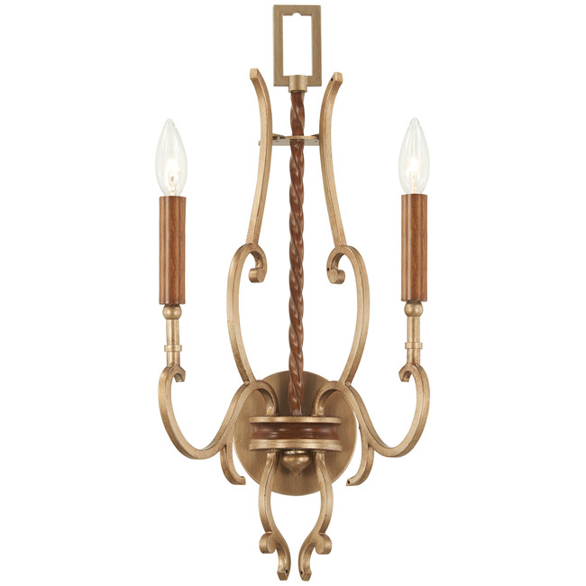 Magnolia Manor Wall Sconce by Metropolitan Lighting