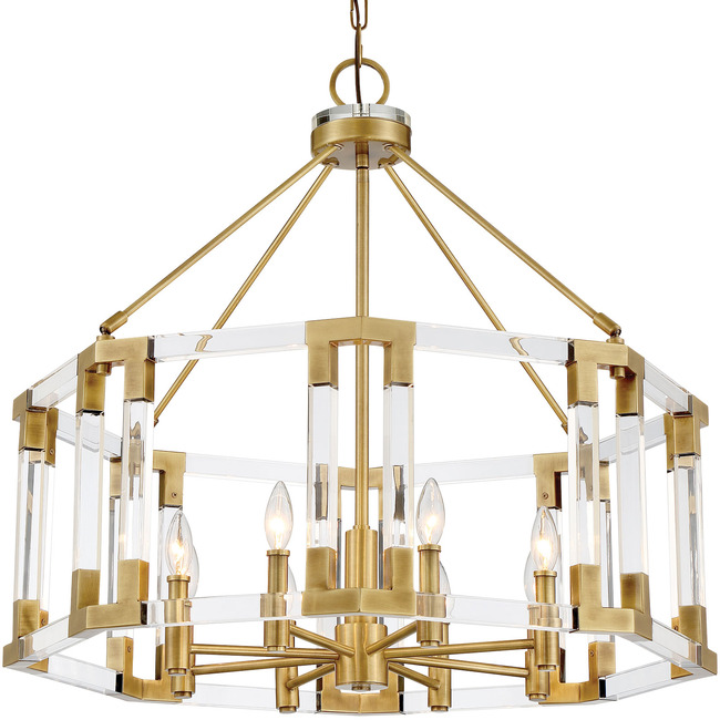 Prima Vista Chandelier by Metropolitan Lighting