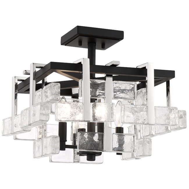 Painesdale Semi Flush Ceiling Light by Metropolitan Lighting