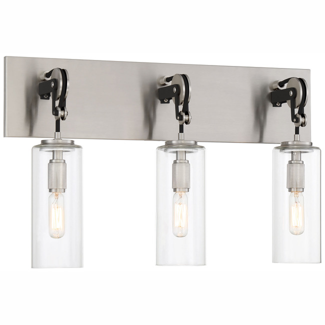 Pullman Junction Bathroom Vanity Light by Minka Lavery