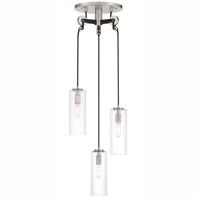 Pullman Junction Multi Light Pendant by Minka Lavery