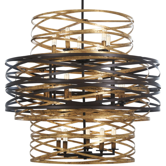 Vortic Flow Chandelier by Minka Lavery