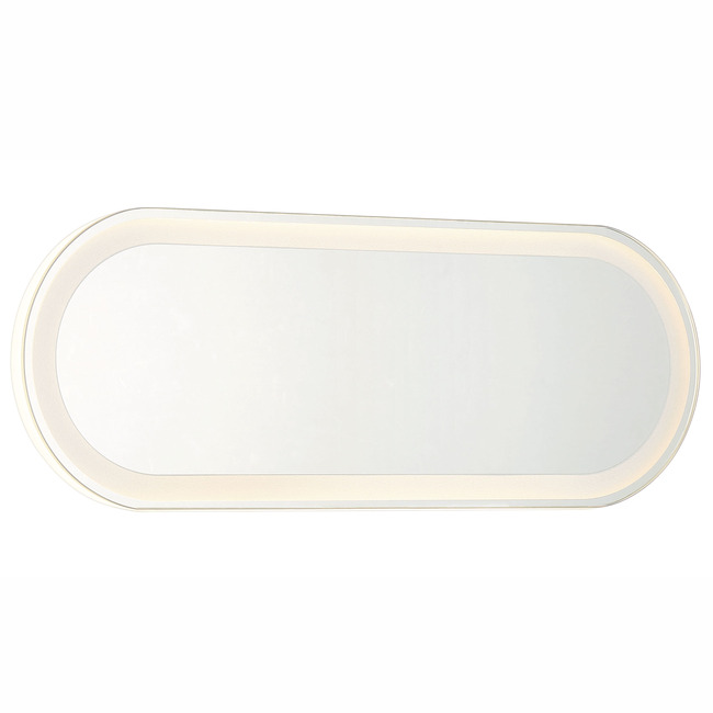 Oval LED Backlit Mirror by Minka Lavery