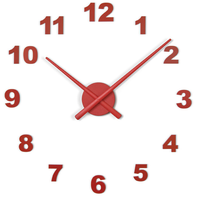 OJ Numbers Wall Clock by Nomon