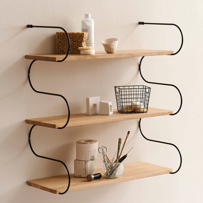 Onda Wall Shelf by Schneid