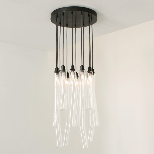 Fold Round Chandelier by SkLO