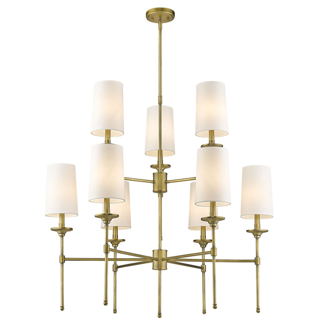 Emily 2 Tier Chandelier by Z-Lite