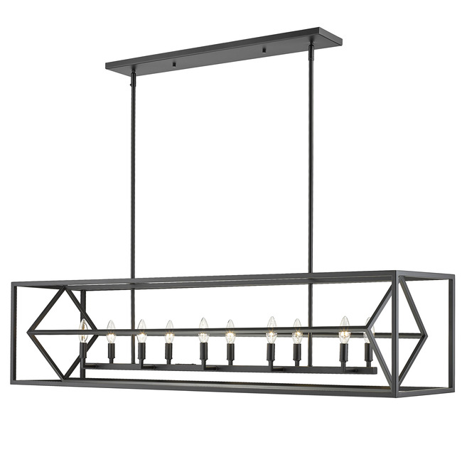 Euclid Linear Chandelier by Z-Lite