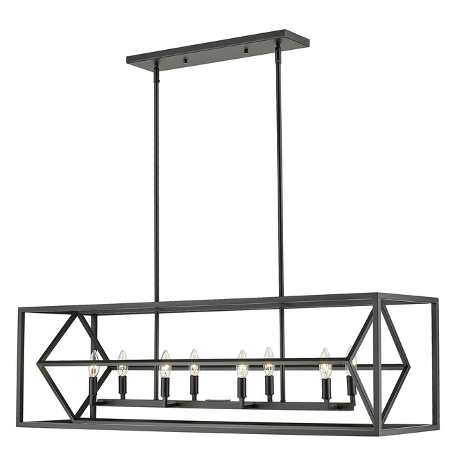 Euclid Linear Chandelier by Z-Lite