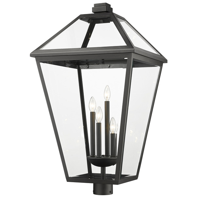 Talbot Outdoor Post Light with Round Fitter by Z-Lite