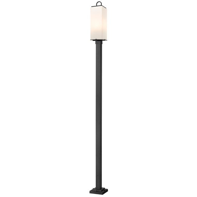 Sana Outdoor Post Light with Square Post/Stepped Base by Z-Lite