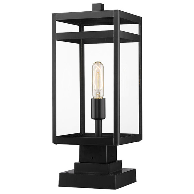 Nuri Outdoor Stepped Pier Mounted Light by Z-Lite