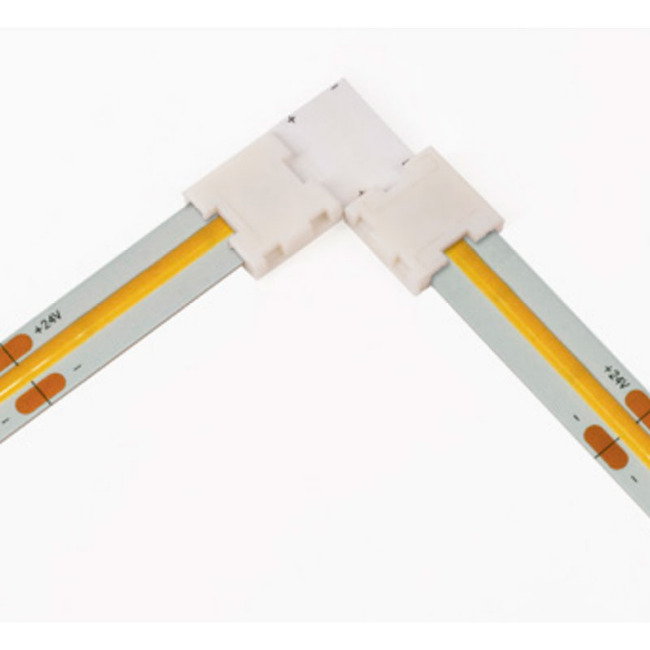 Lazer Strip Snap & Light L-Connector by PureEdge Lighting