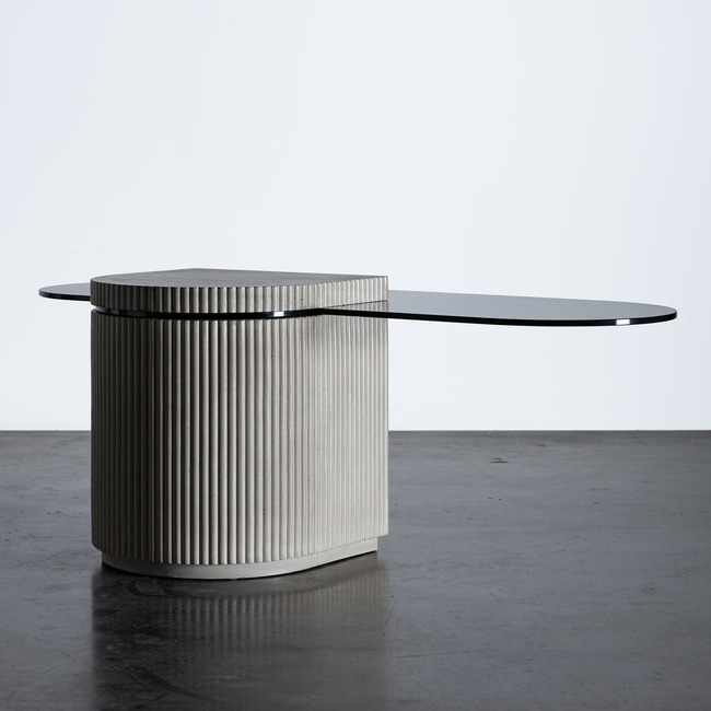 Strut Pill Coffee Table by Lyon Beton