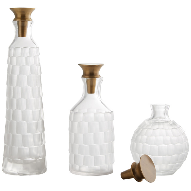 Macklin Decanters Set of 3 by Arteriors Home