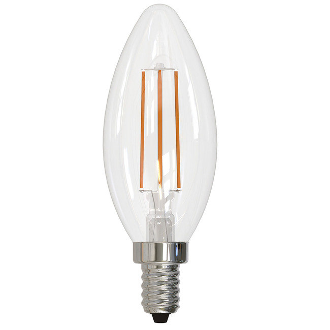 B11 Filament Candelabra Base 4W 120V 2700K 90CRI 4-PACK by Bulbrite