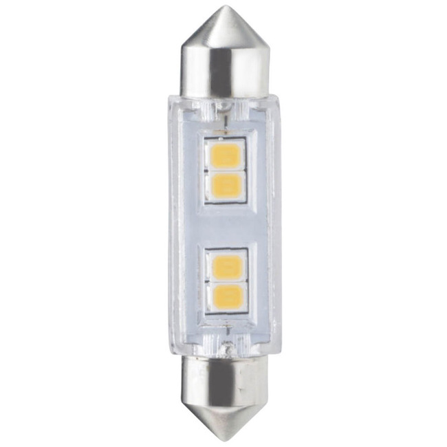 T3 Festoon .8W 24V 3000K 82CRI 4-PACK by Bulbrite