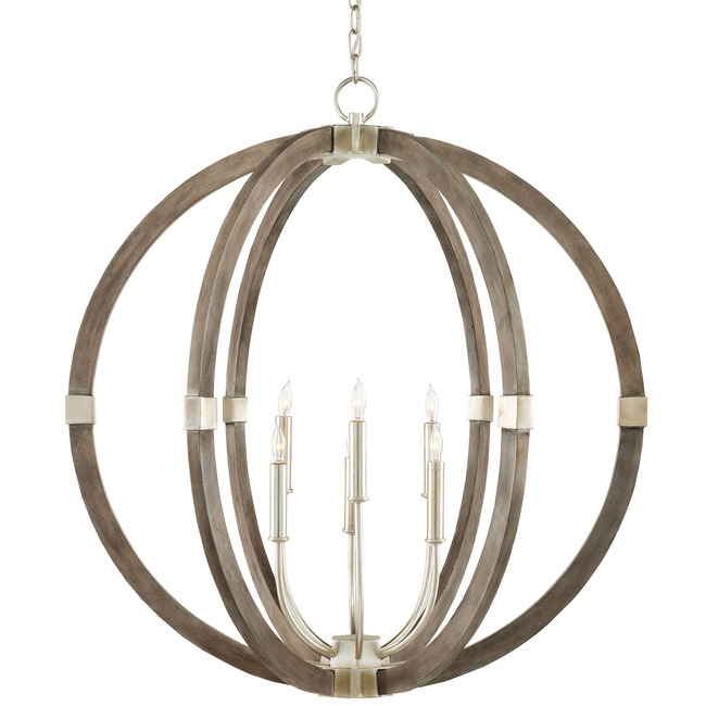 Bastian Orb Chandelier by Currey and Company
