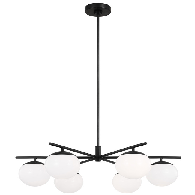 Lune Chandelier by Visual Comfort Studio
