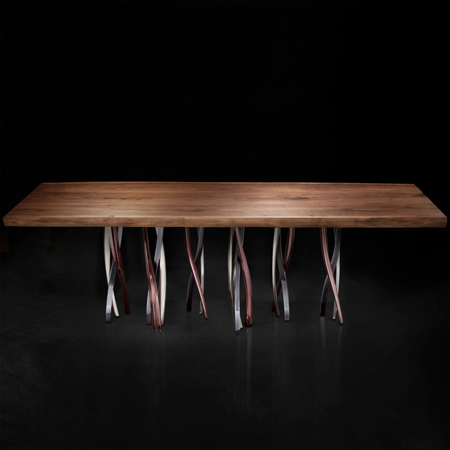 Il Pezzo 8 Wood Dining Table by Il Pezzo Mancante