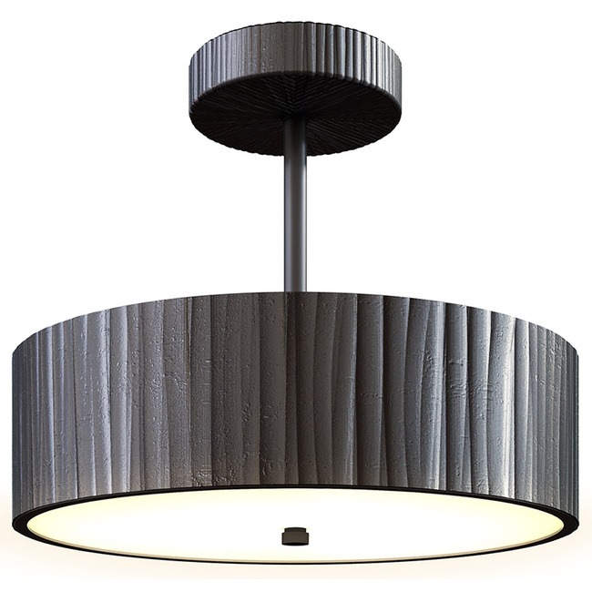 Kensington Semi Flush Ceiling Light by Alora