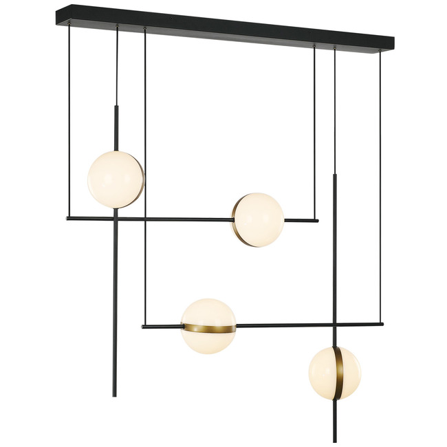 Tagliato Mix Linear Pendant by Alora