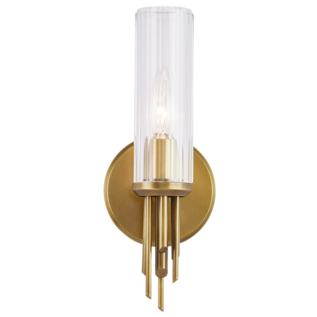 Torres Glass Wall Sconce by Alora