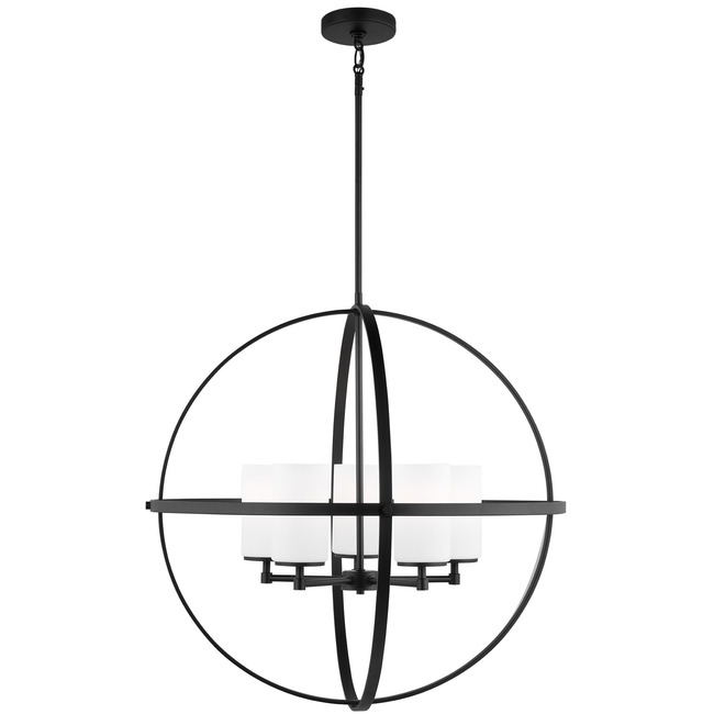 Alturas Etched Chandelier by Generation Lighting