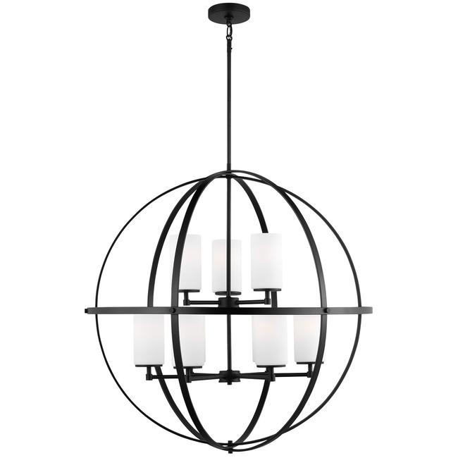 Alturas Etched Chandelier by Generation Lighting