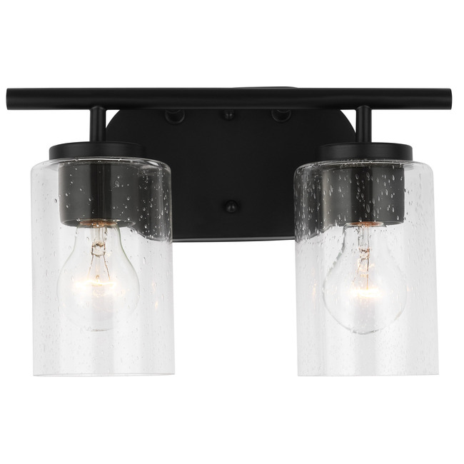 Oslo Seeded Bathroom Vanity Light by Generation Lighting
