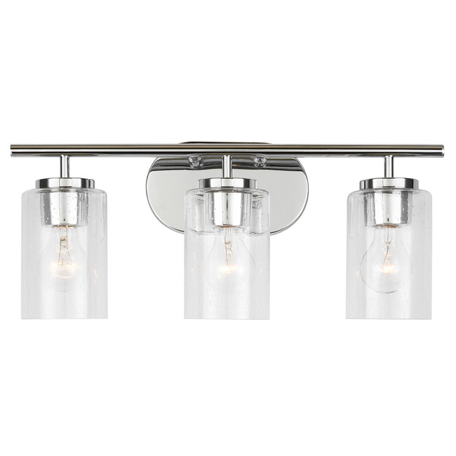 Oslo Seeded Bathroom Vanity Light by Generation Lighting