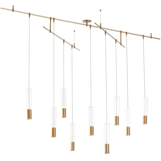 Captra Chandelier by Visual Comfort Modern