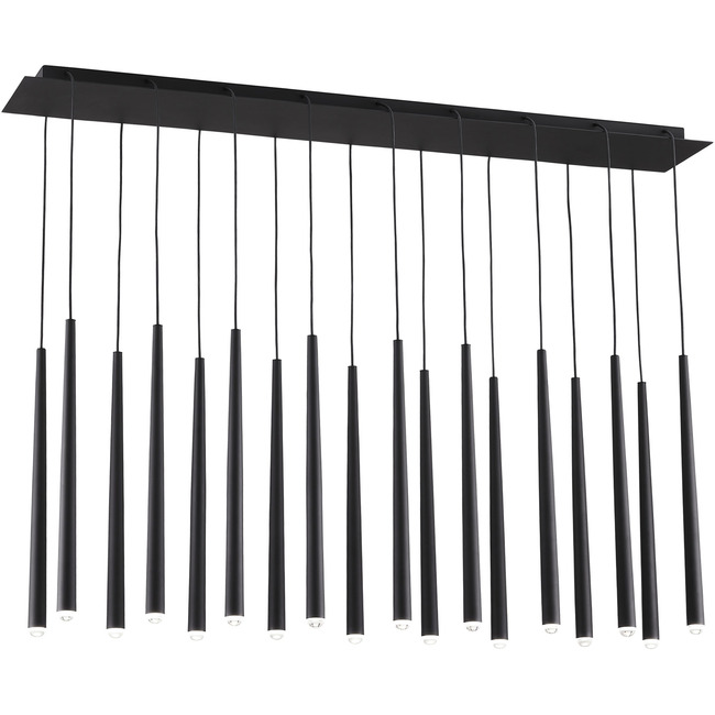 Pylon Linear Chandelier by Visual Comfort Modern