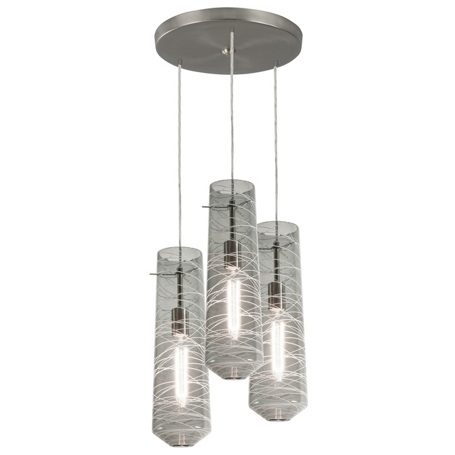 Spun Round Multi Light Pendant by AFX